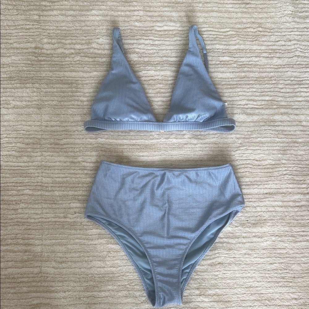 Aerie Light Blue Swim Bikini